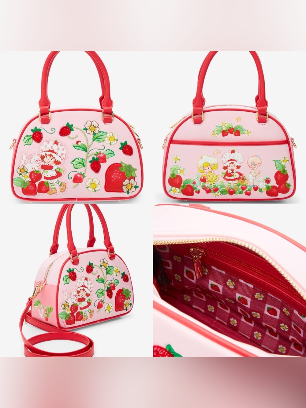 NWOT Strawberry Shortcake Floral Berry.
Handbag - BoxLunch Exclusive